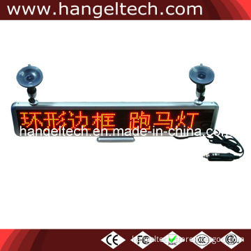 Programmable Vehicle LED Wind Screen Scrolling Sign with Suckers